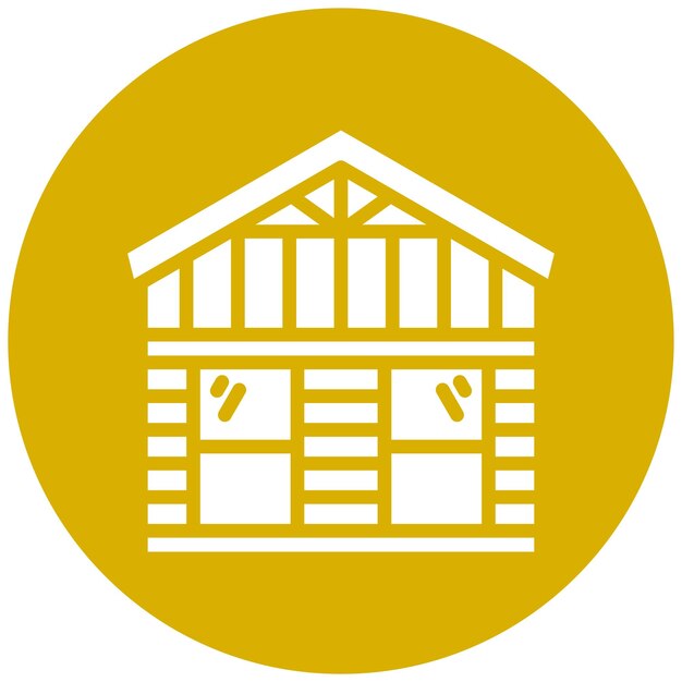 Vectorontwerp Siding Icon Style