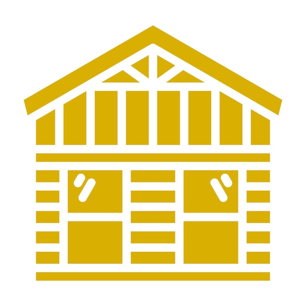 Vectorontwerp Siding Icon Style