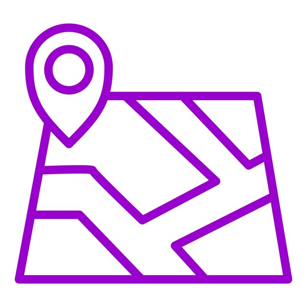 Vectorontwerp Site Map Icon Style