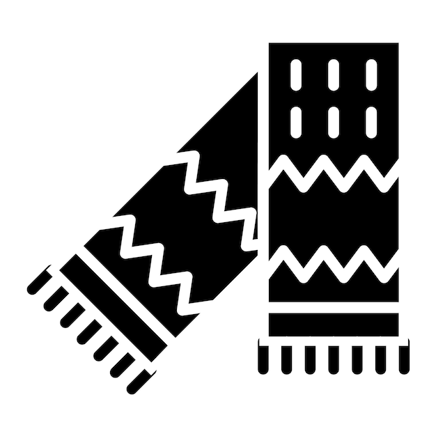 Vectorontwerp Sjarf Icon Style