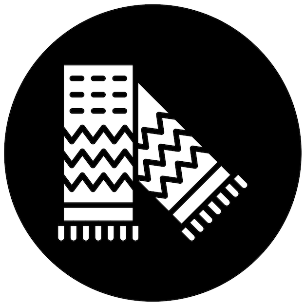 Vectorontwerp Sjarf Icon Style