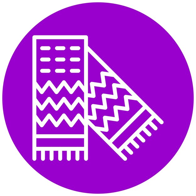 Vectorontwerp Sjarf Icon Style