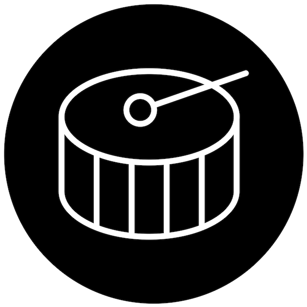 Vectorontwerp Snare Icon Style