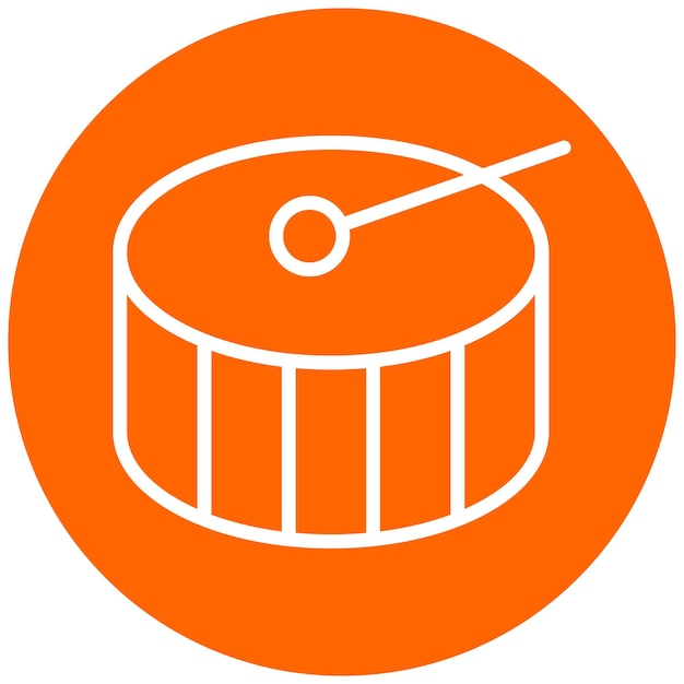 Vectorontwerp Snare Icon Style