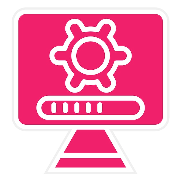 Vectorontwerp Software Update Icon Style