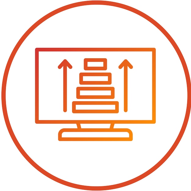 Vectorontwerp Sort Icon Style