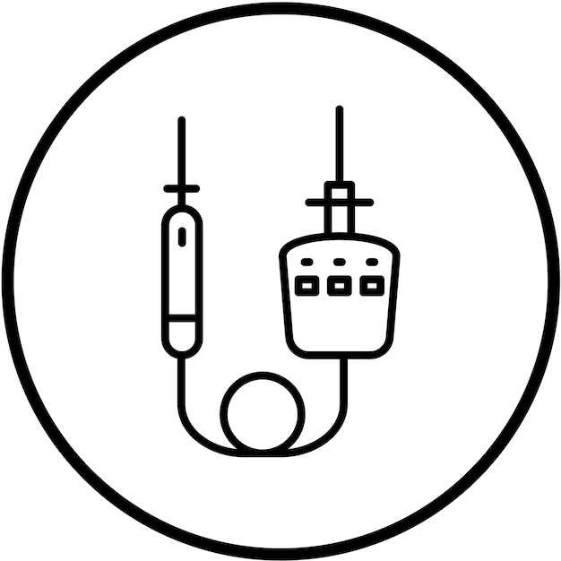 Vectorontwerp spanning indicator pictogram stijl