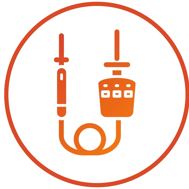 Vectorontwerp spanning indicator pictogram stijl