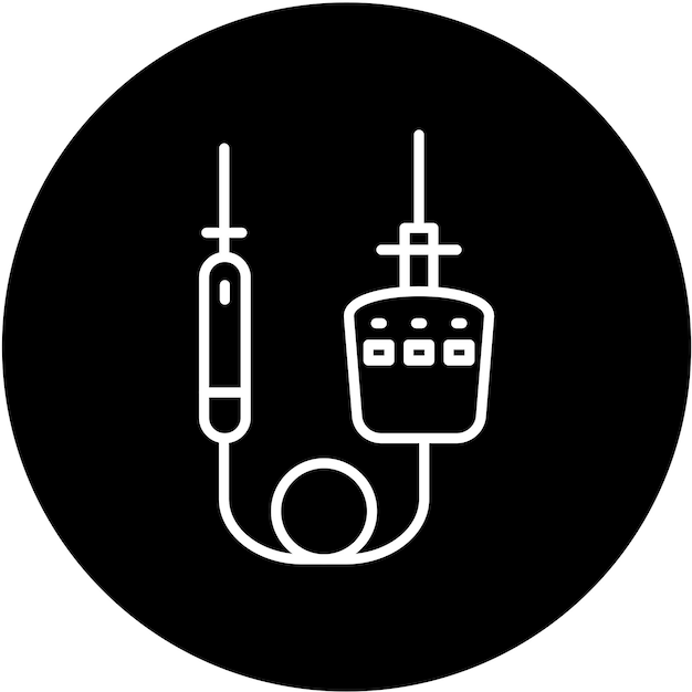 Vectorontwerp spanning indicator pictogram stijl