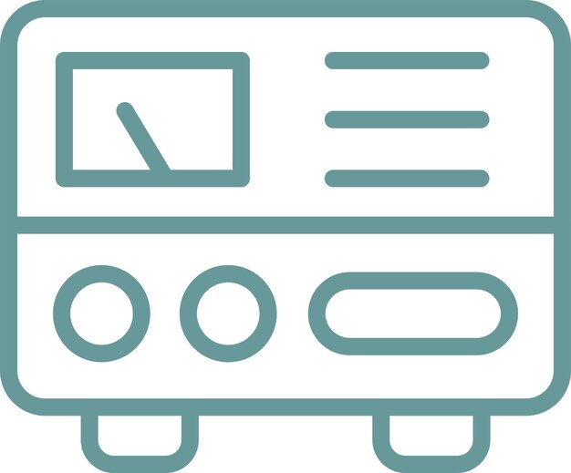 Vectorontwerp Spanningsstabilisator Icon Style