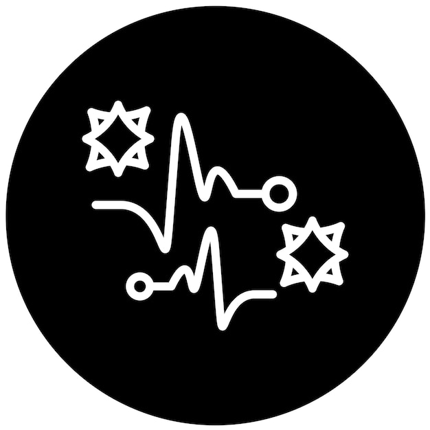 Vectorontwerp Spark Icon Style
