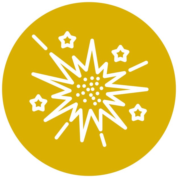 Vectorontwerp Spark Icon Style