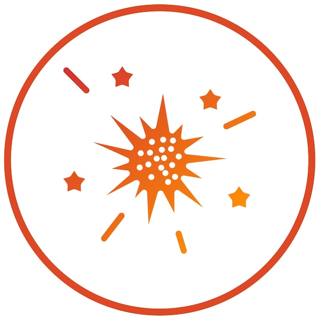 Vectorontwerp Spark Icon Style