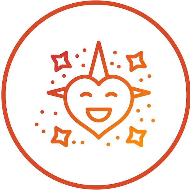 Vectorontwerp Spark Joy Icon Style