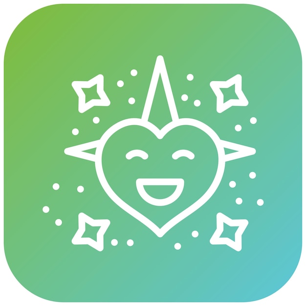 Vectorontwerp Spark Joy Icon Style