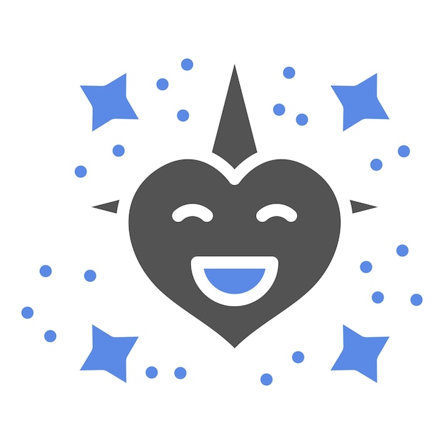 Vectorontwerp Spark Joy Icon Style