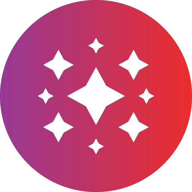 Vectorontwerp Sparkles Icon Style