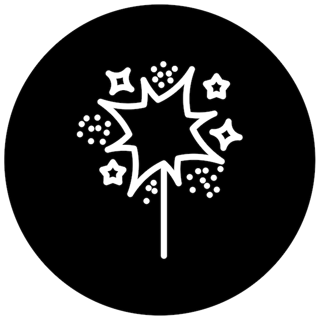 Vectorontwerp Sparkling Icon Style