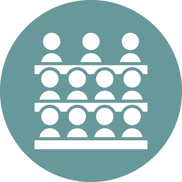 Vectorontwerp Spectator Icon Style