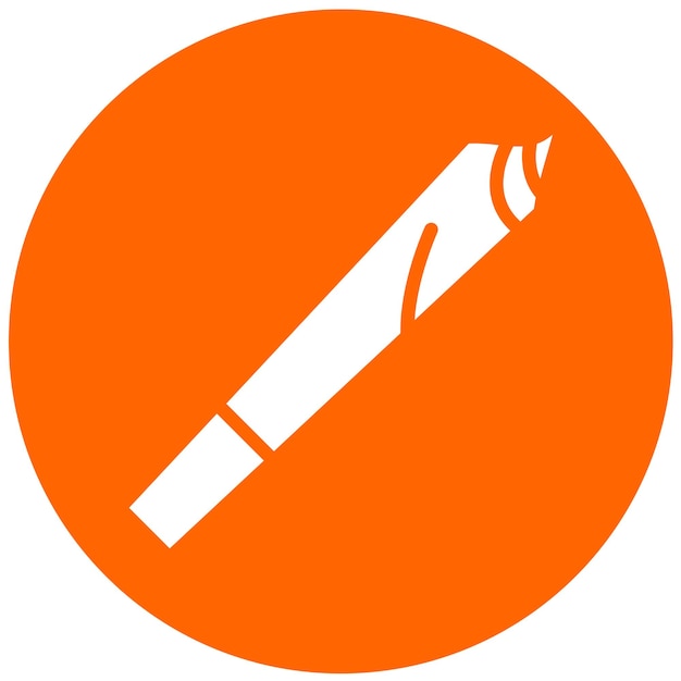 Vectorontwerp Spliff Icon Style