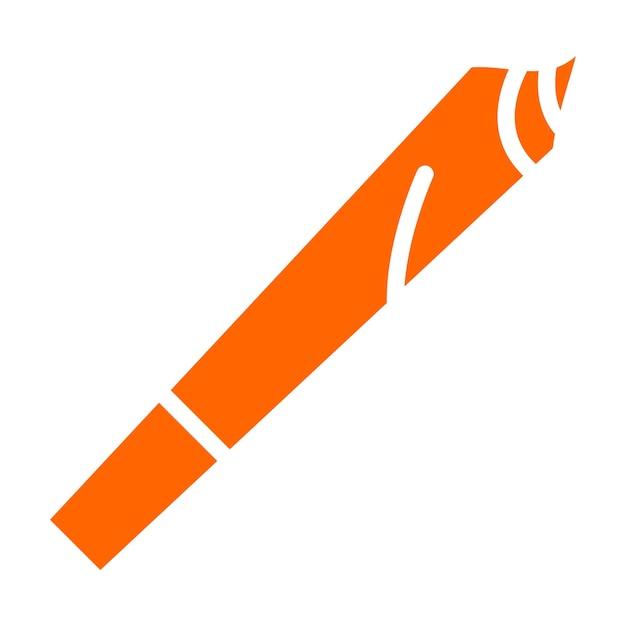 Vectorontwerp Spliff Icon Style