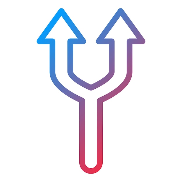 Vectorontwerp Split Icon Style