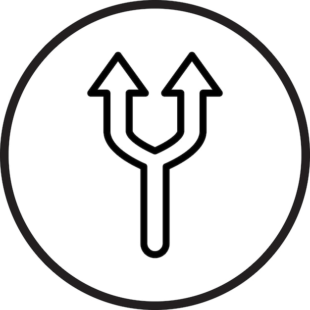 Vectorontwerp Split Icon Style