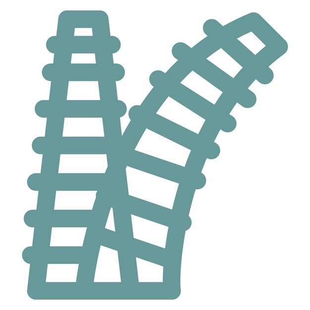 Vectorontwerp Split Icon Style