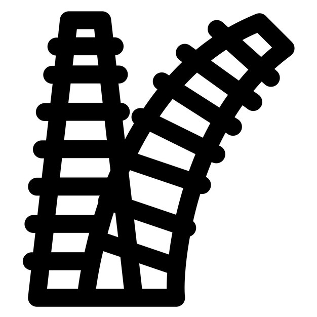 Vectorontwerp Split Icon Style