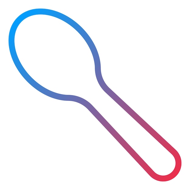 Vectorontwerp Spoon Icon Style