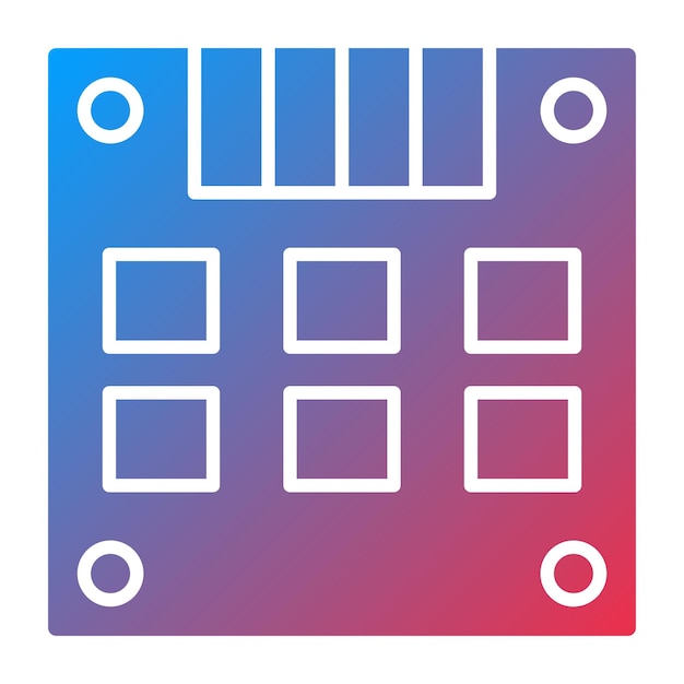 Vectorontwerp Ssd Icon Style