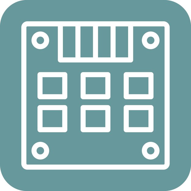 Vectorontwerp Ssd Icon Style