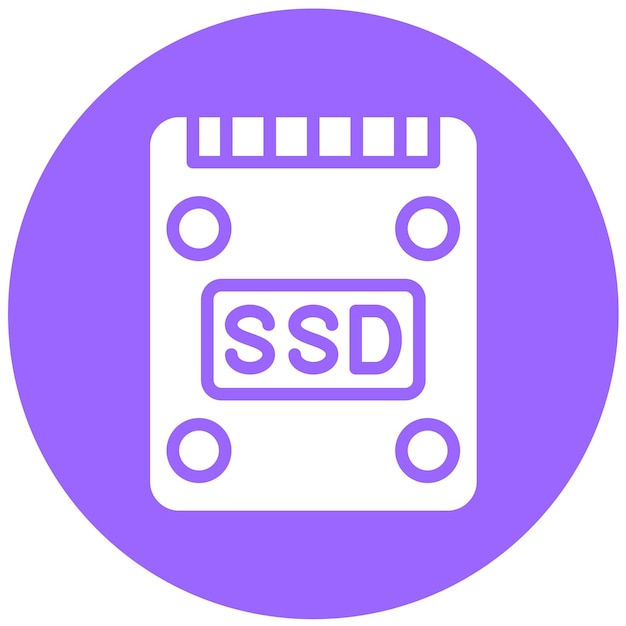 Vectorontwerp SSD Icon Style