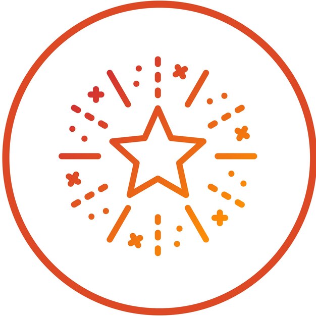Vectorontwerp Ster Icon Stijl