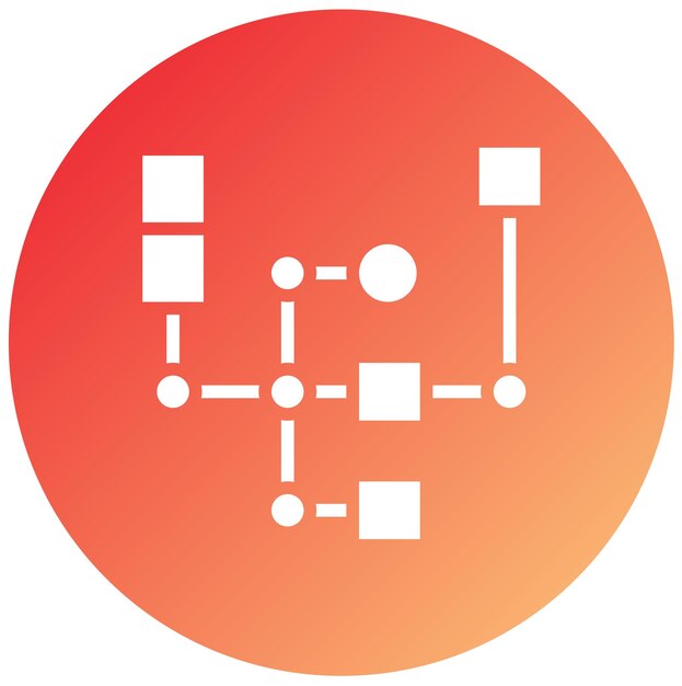 Vectorontwerp stroomdiagram Icon Style