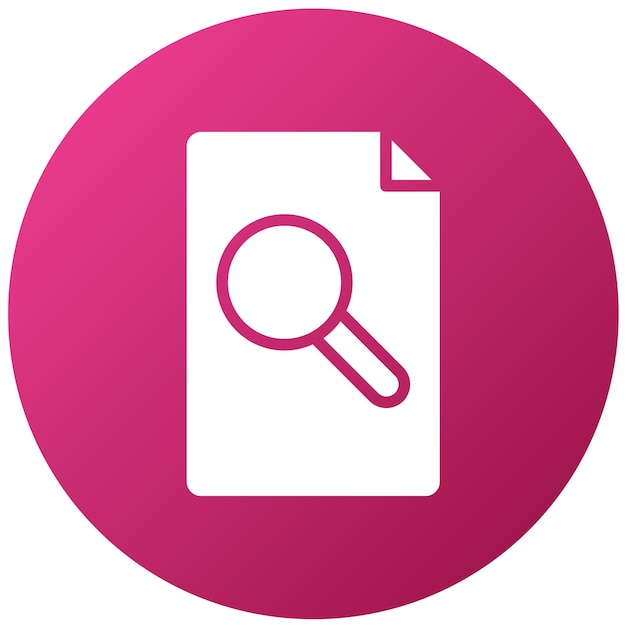Vectorontwerp Studie Analyse Icon Stijl