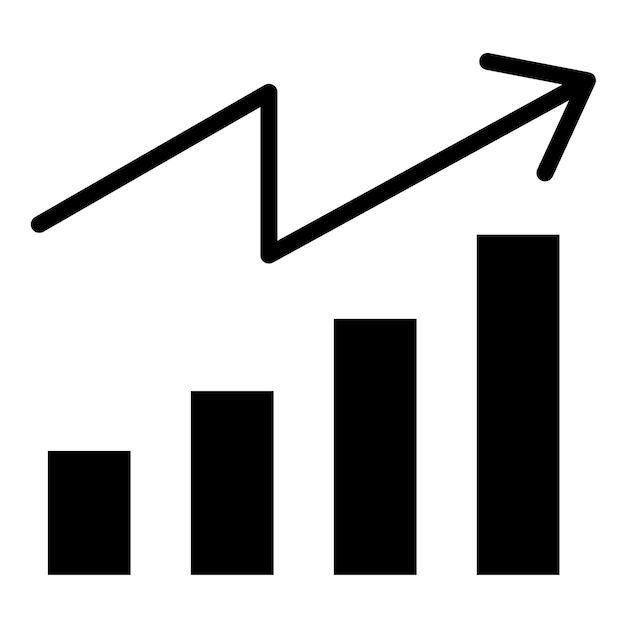 Vectorontwerp Studie Groei Icon Stijl