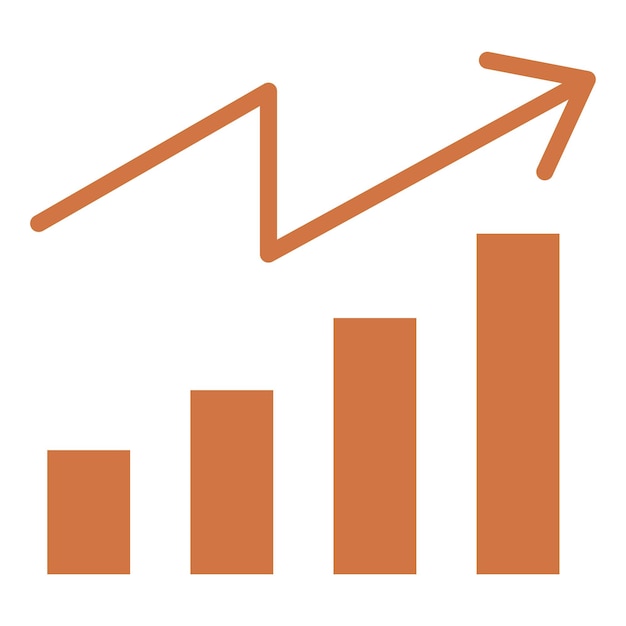 Vectorontwerp Studie Groei Icon Stijl