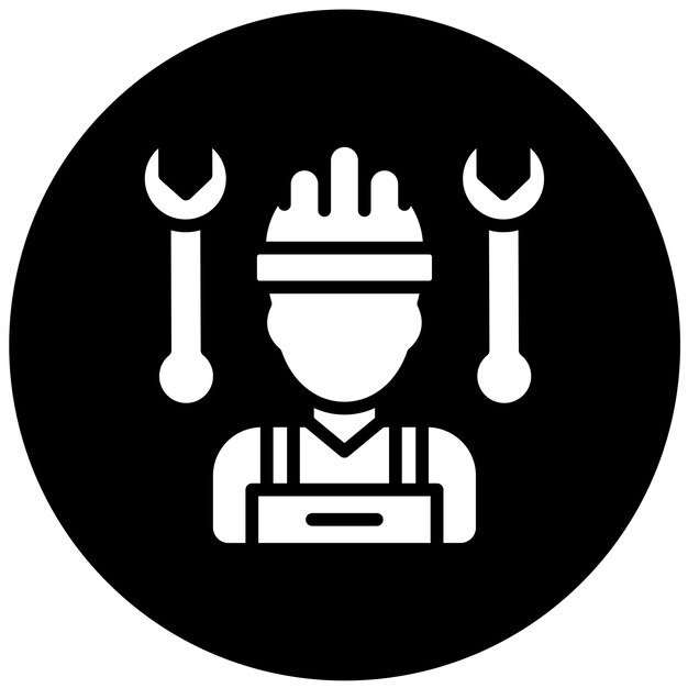 Vectorontwerp Subcontractant Icon Style