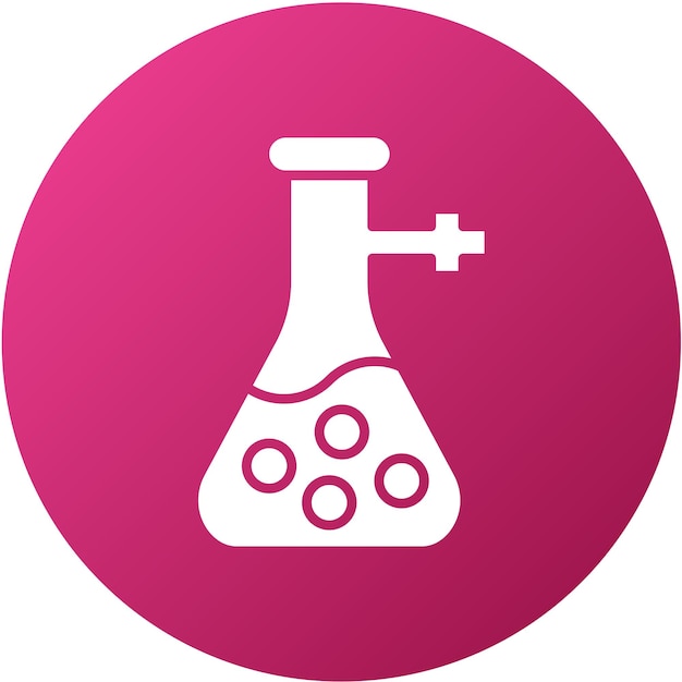 Vectorontwerp Suction Flask Icon Style