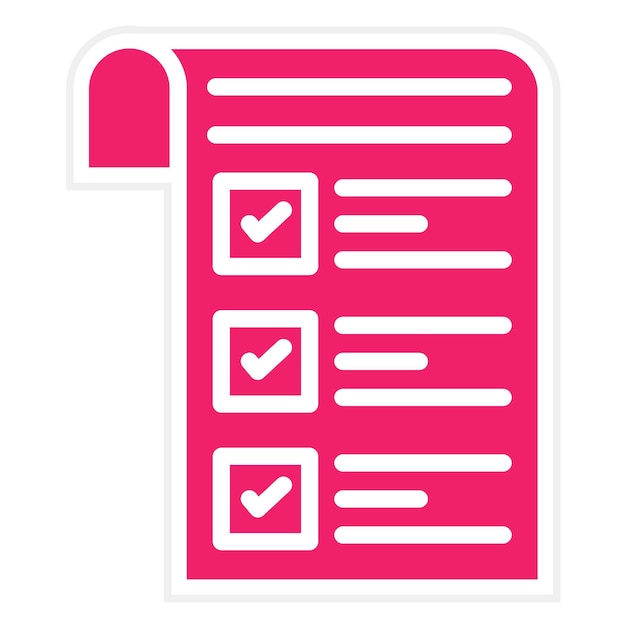 Vectorontwerp Survey Icon Style