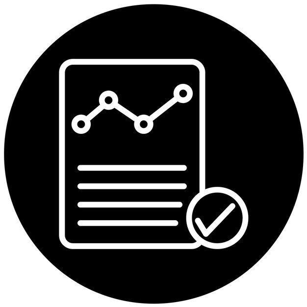 Vectorontwerp Survey Response Icon Stijl