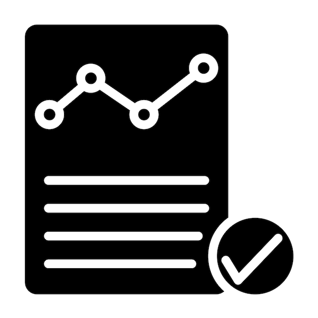 Vectorontwerp Survey Response Icon Stijl