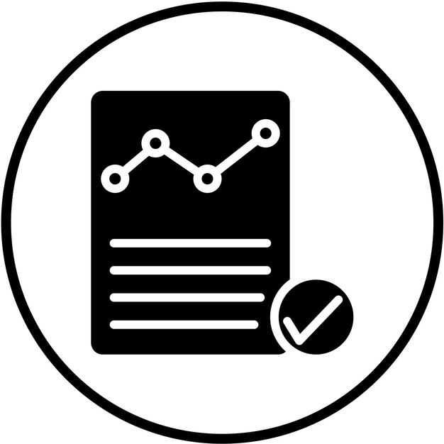 Vectorontwerp Survey Response Icon Stijl