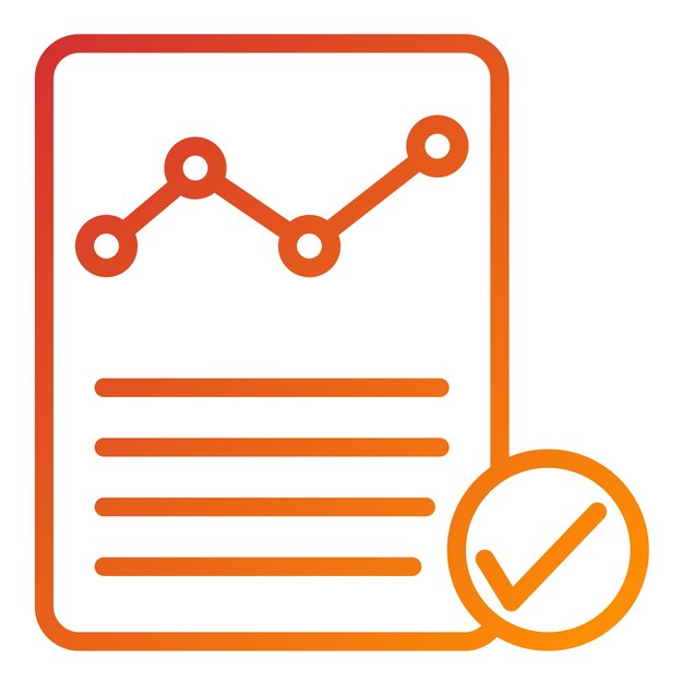 Vectorontwerp Survey Response Icon Stijl