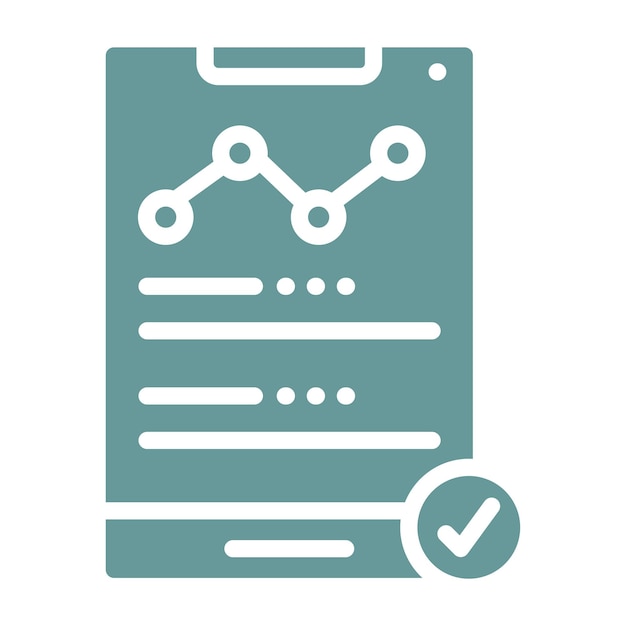 Vectorontwerp Survey Response Icon Stijl