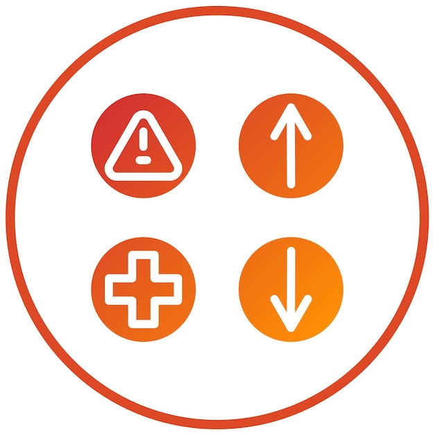 Vectorontwerp SWOT-analyse Icon stijl