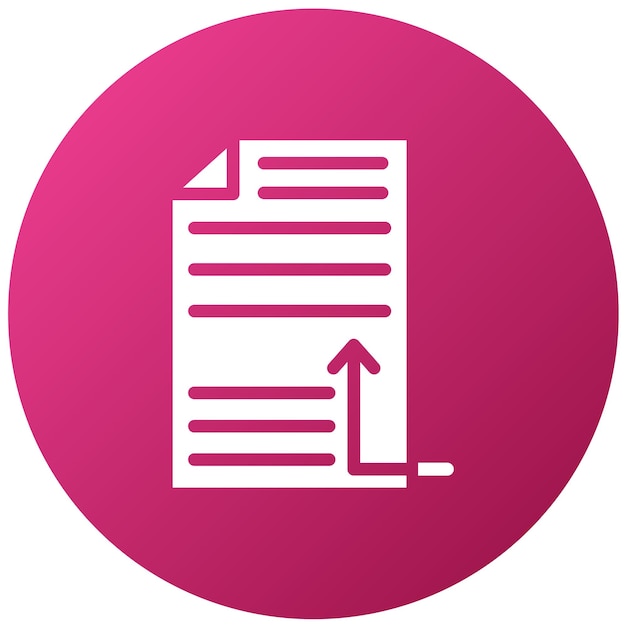 Vectorontwerp Symlink File Icon Style