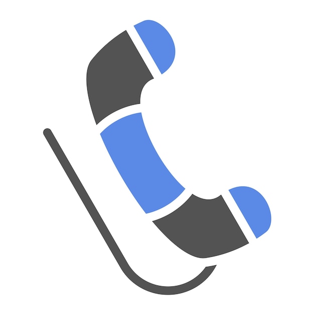 Vectorontwerp Telephony Icon Style