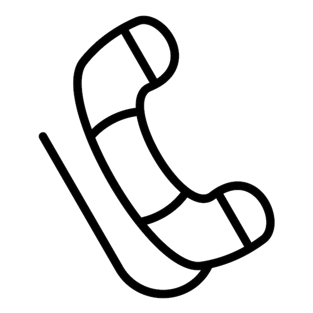 Vectorontwerp Telephony Icon Style